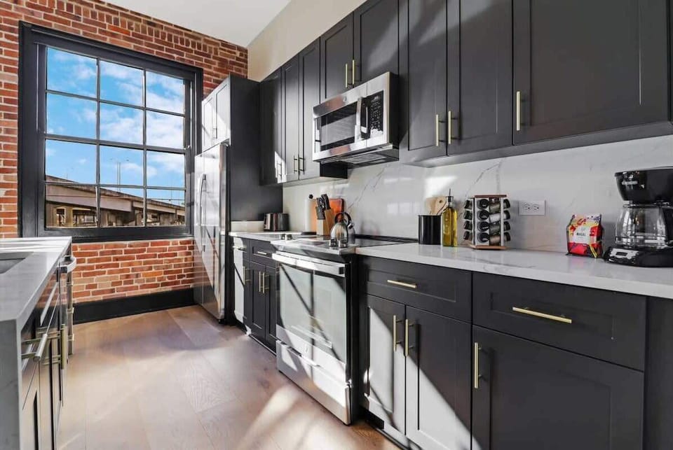 Cook a gourmet meal in your fully-equipped kitchen