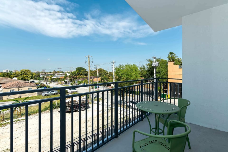 Private balcony
