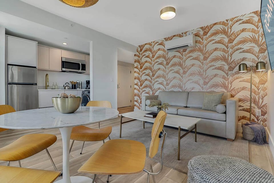 Living and dining area