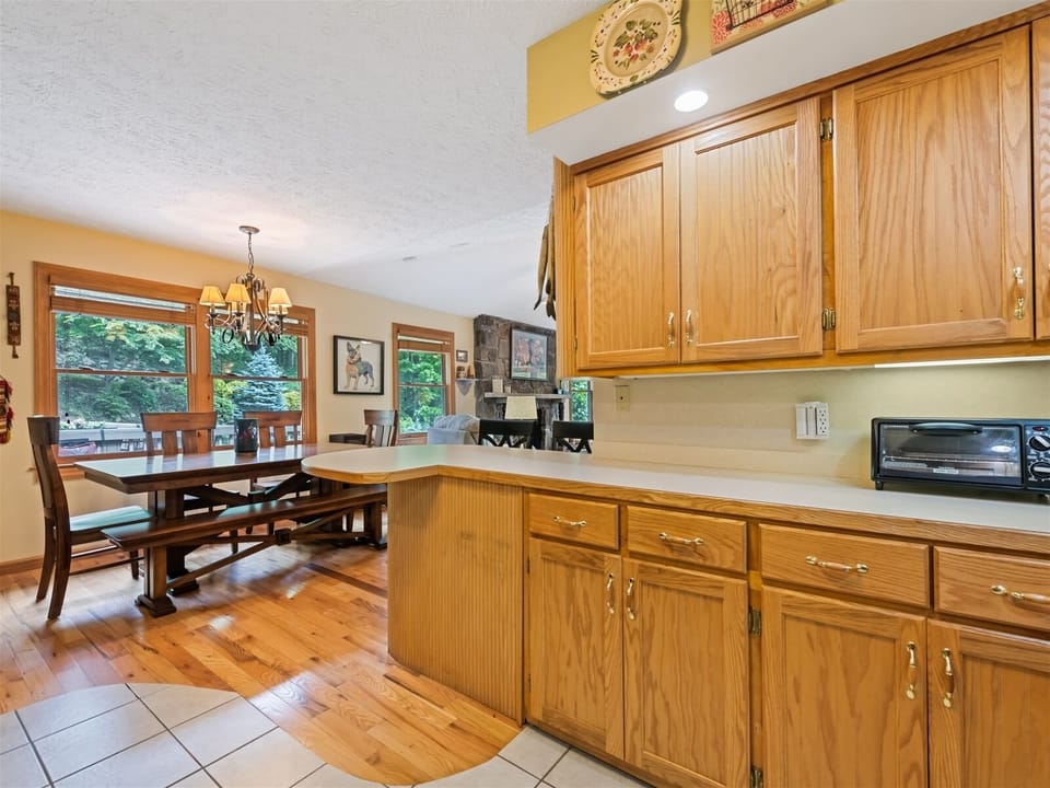 KItchen with view of Dining