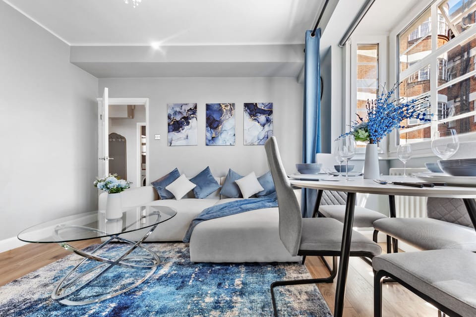 Bright, airy space designed for comfort and elegance
