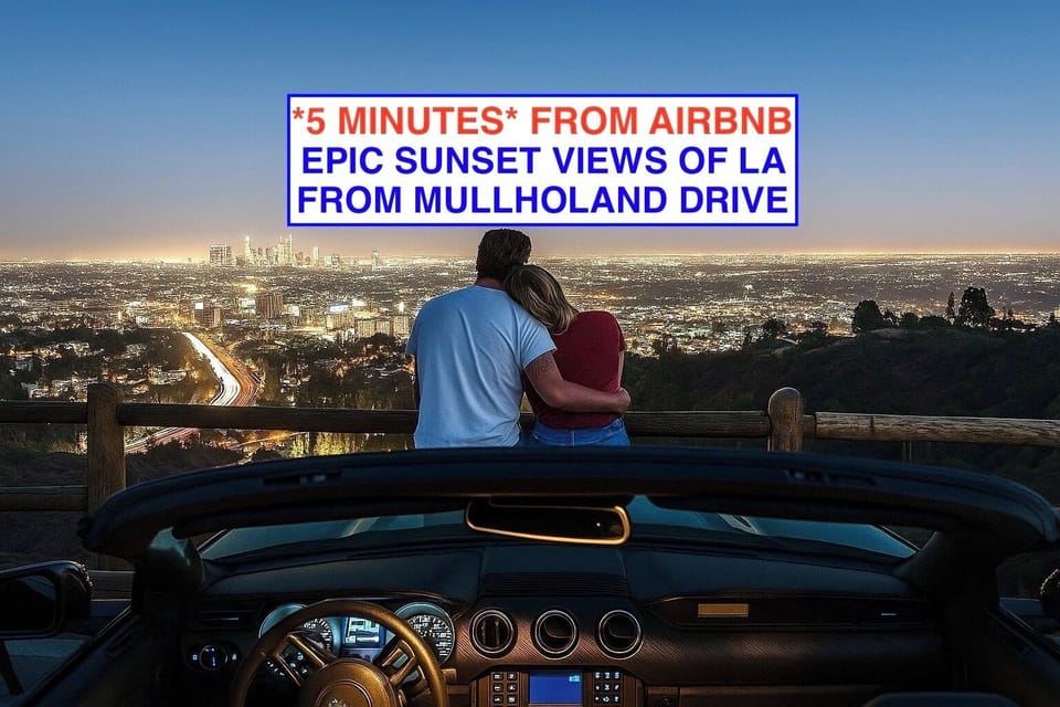 HOLLYWOOD HILLS: VERY SAFE/DESIRABLE+CENTRAL to *ALL* MAJOR TOURIST ATTRACTIONS!