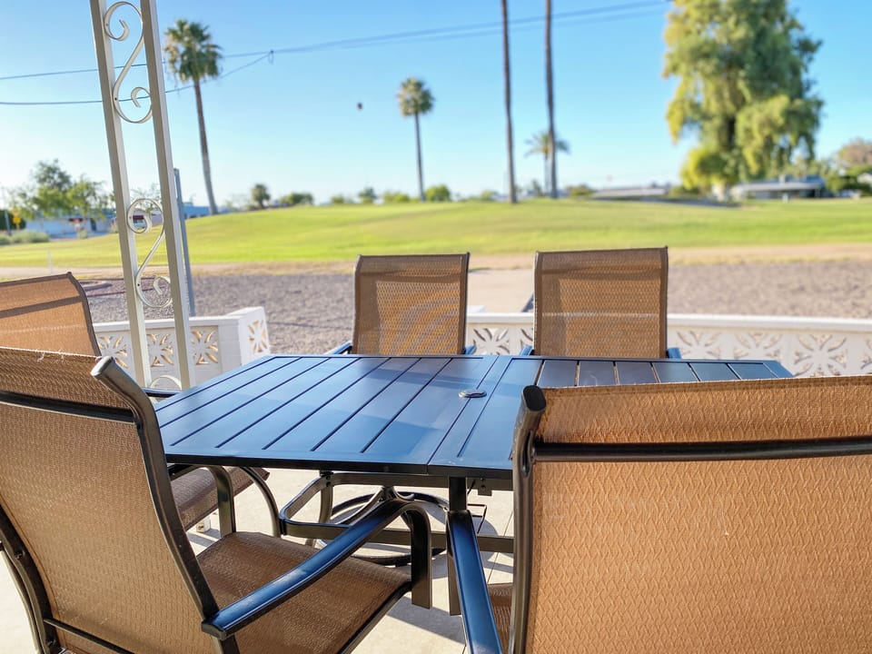 Front row seat under