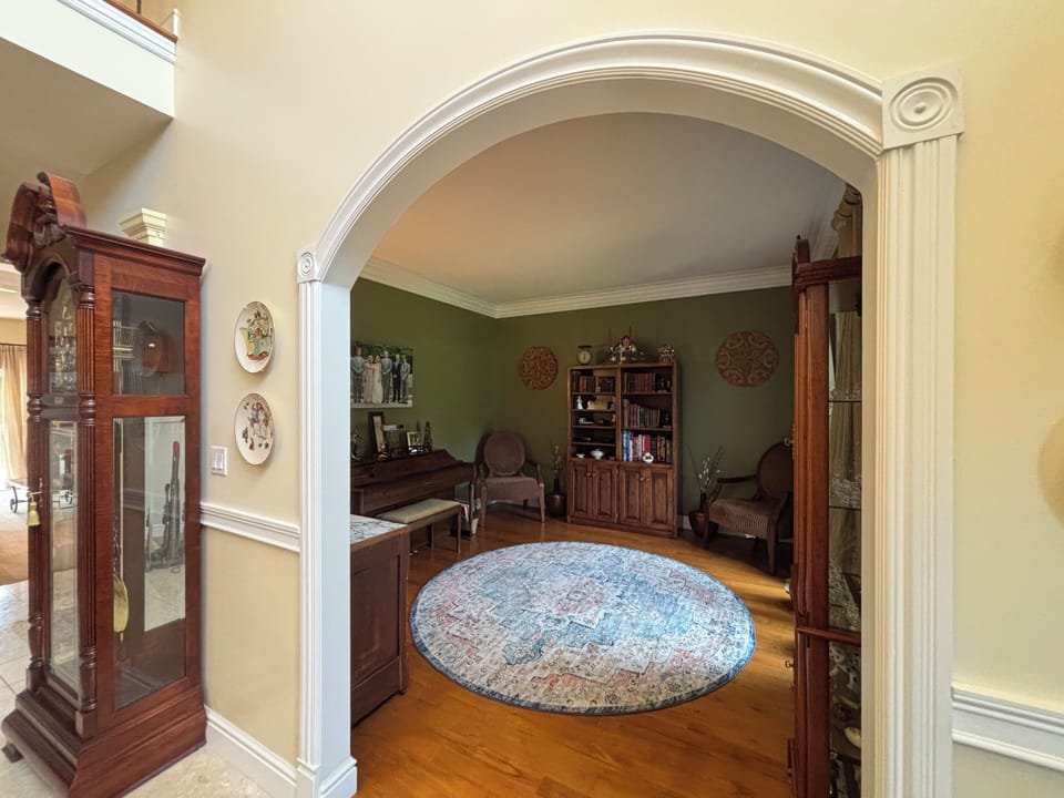 Piano room