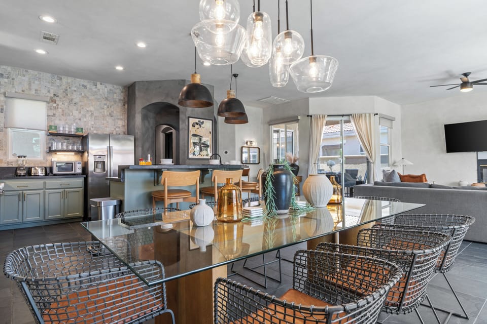 Dining area.