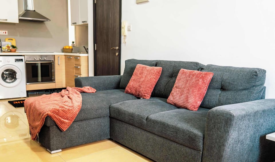 Sofa bed in the living room