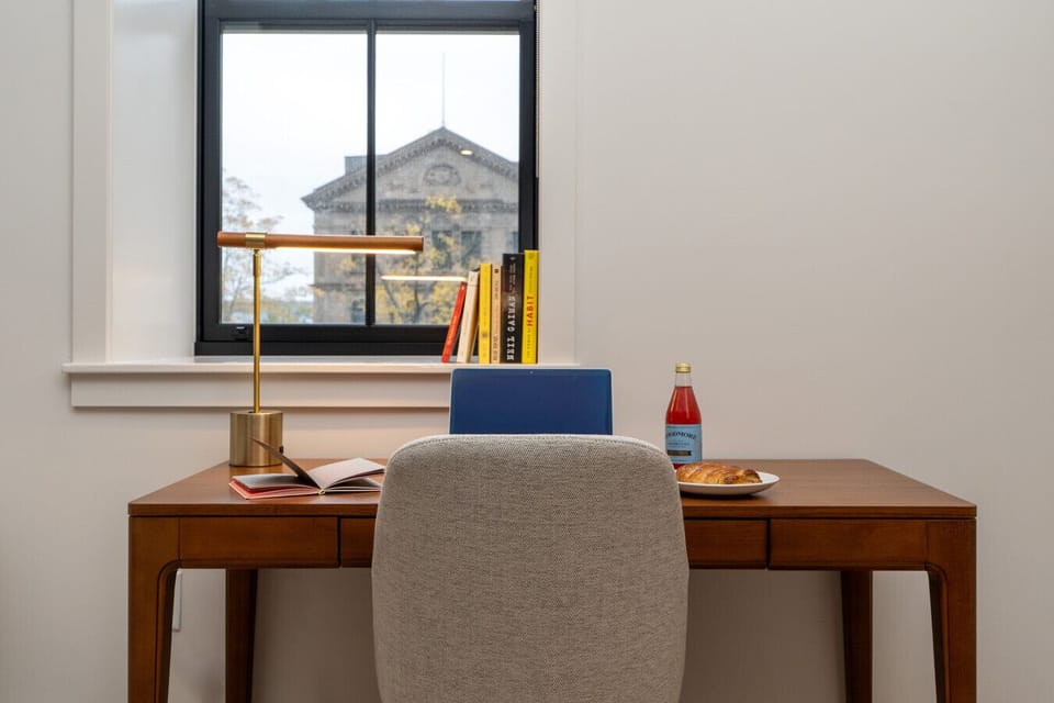 Desk with a view