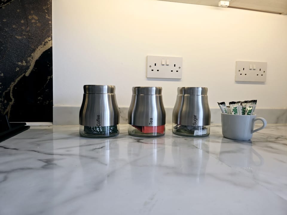 Tea coffee sugar milk