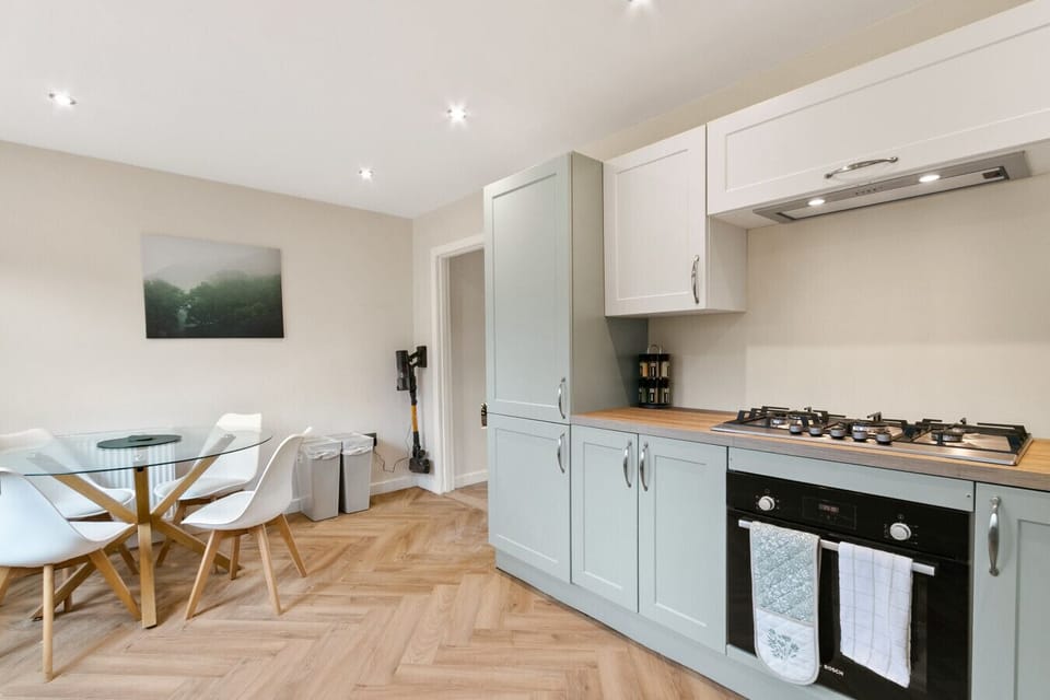 Kitchen and dining area