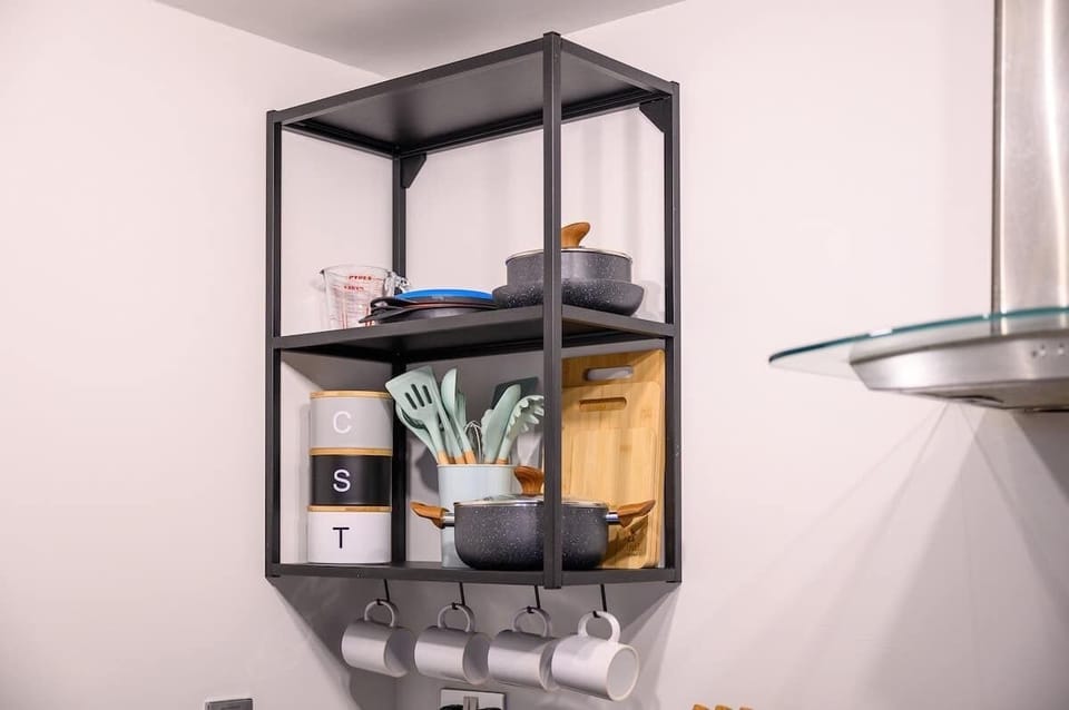 Stocked with all the essentials so you can enjoy home cooked meals during your stay