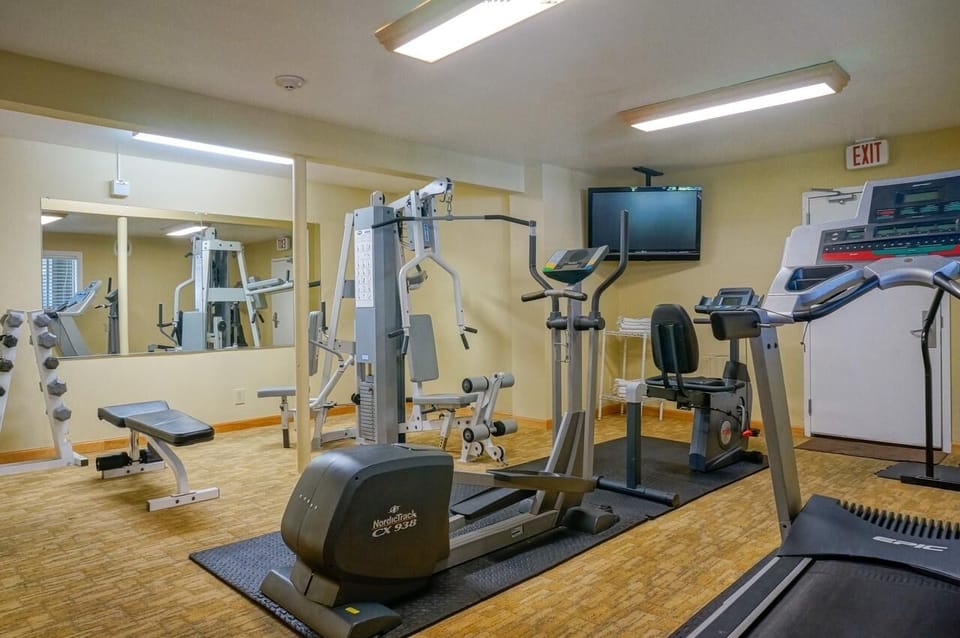 Energize your morning with cardio machines and free weights