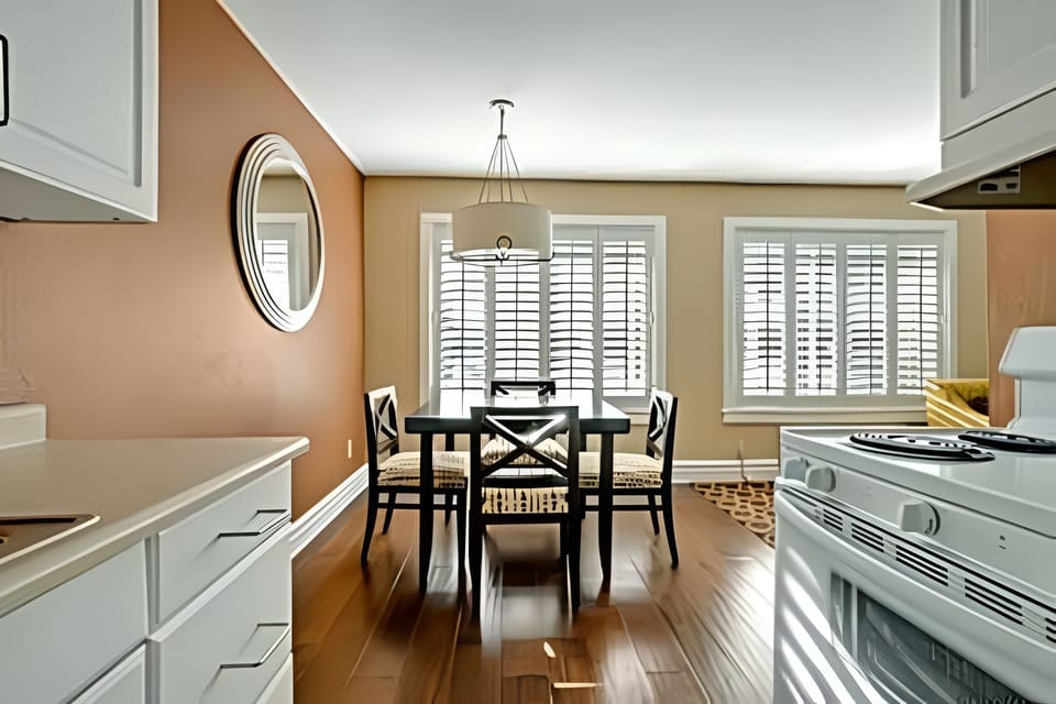 Sip morning coffee and enjoy easy meals in-room.