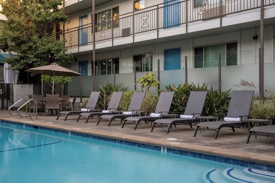 Outdoor heated Swimming Pool