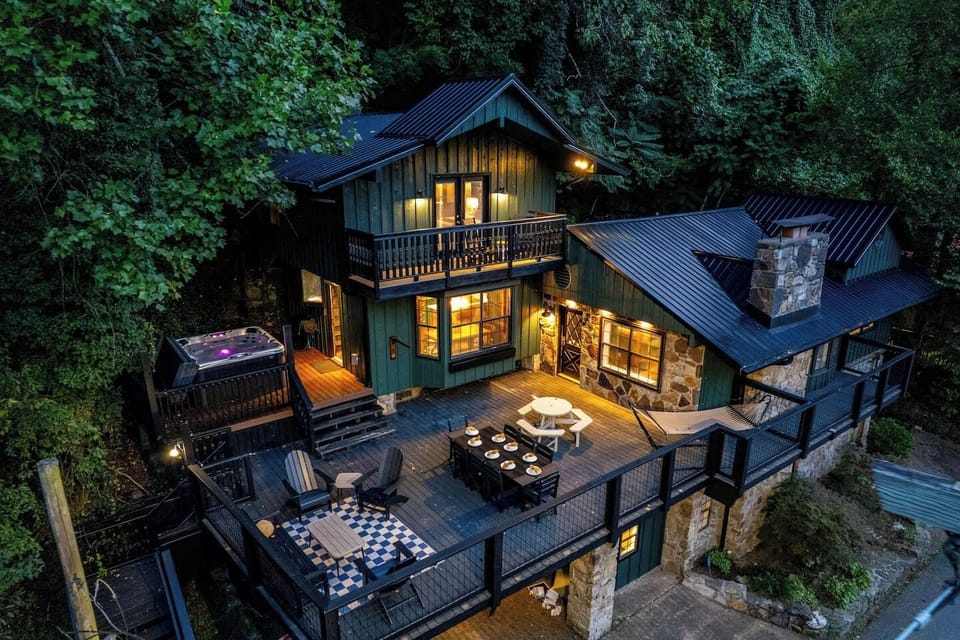 Drone view of deck