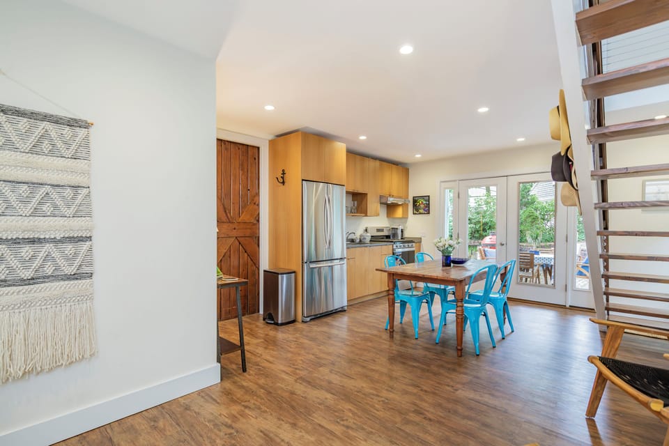 Kitchen and Dining.