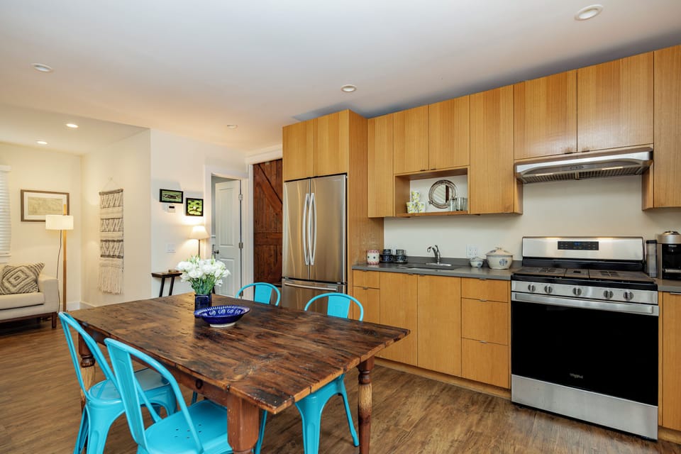 Kitchen and Dining area.