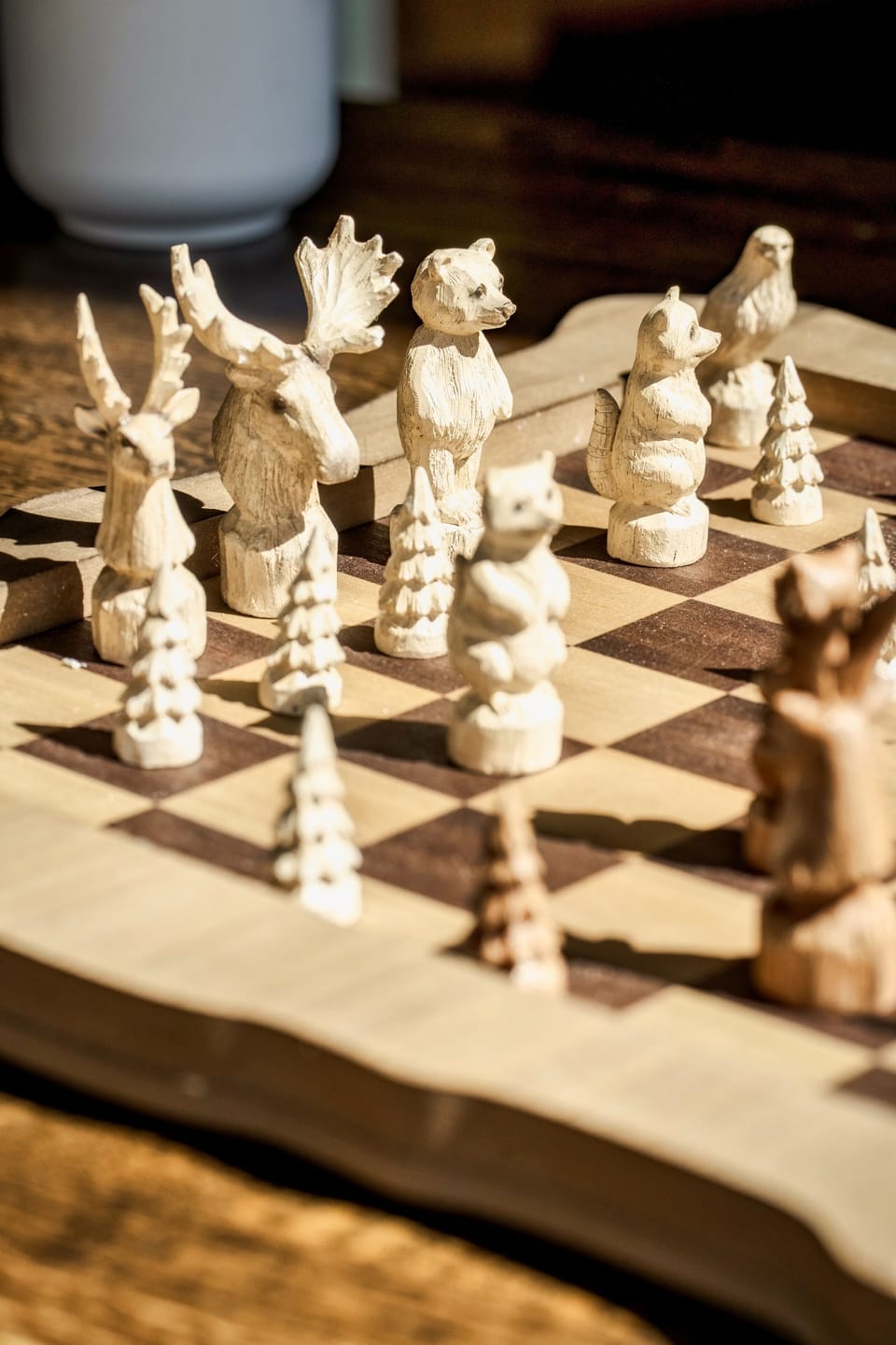 Decorative chess. No details spared!