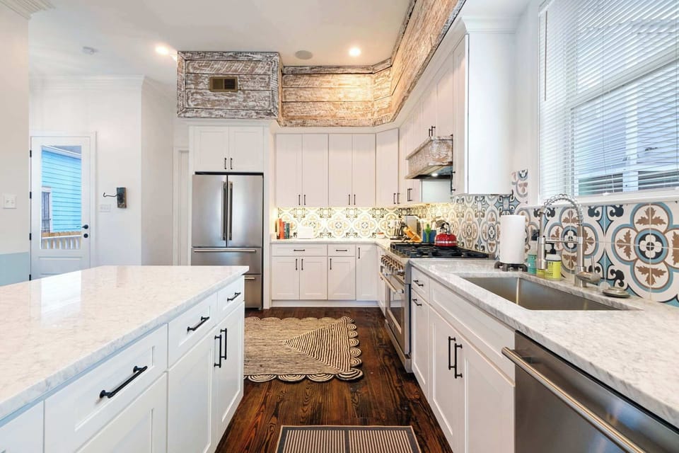 Brand New Kitchen with Stainless Steel Appliances and Fully Stocked Equipment