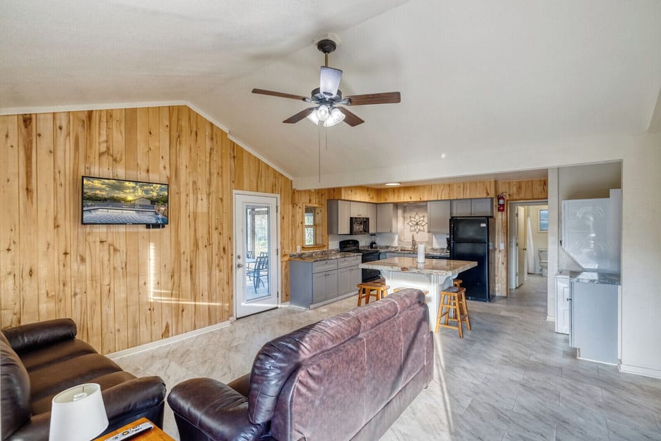 Entrance to cabin