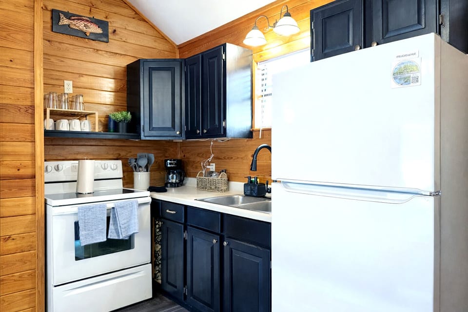 Fully stocked kitchen