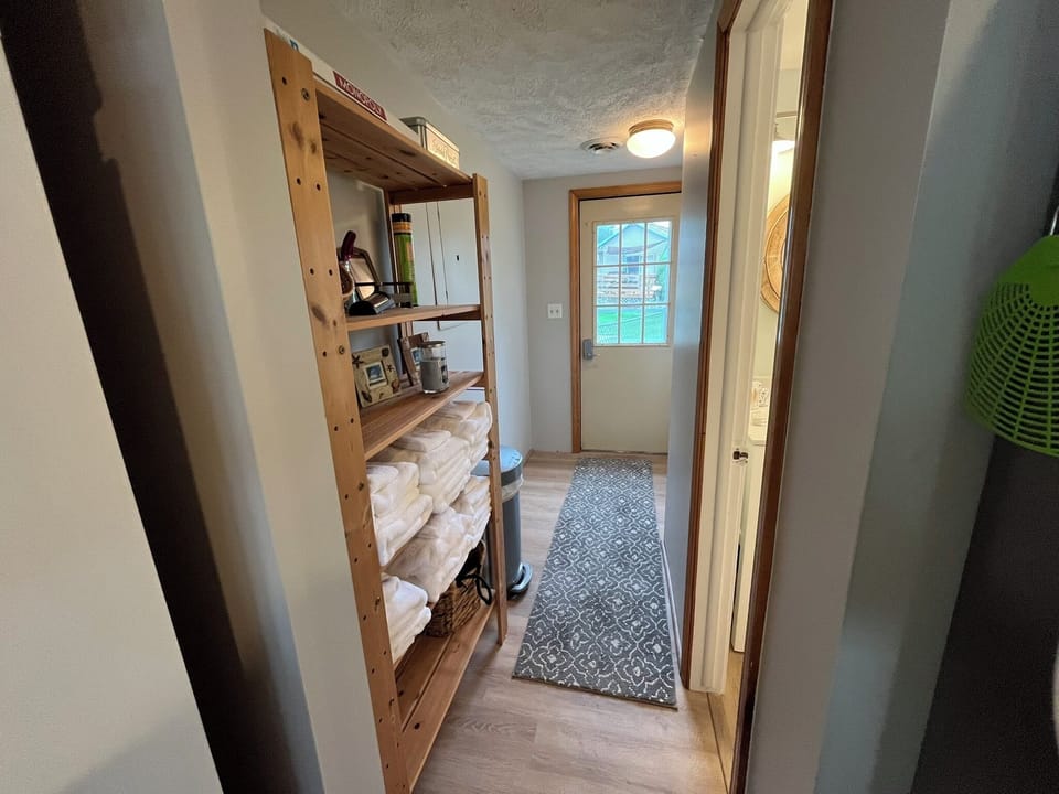 Entrance from the driveway