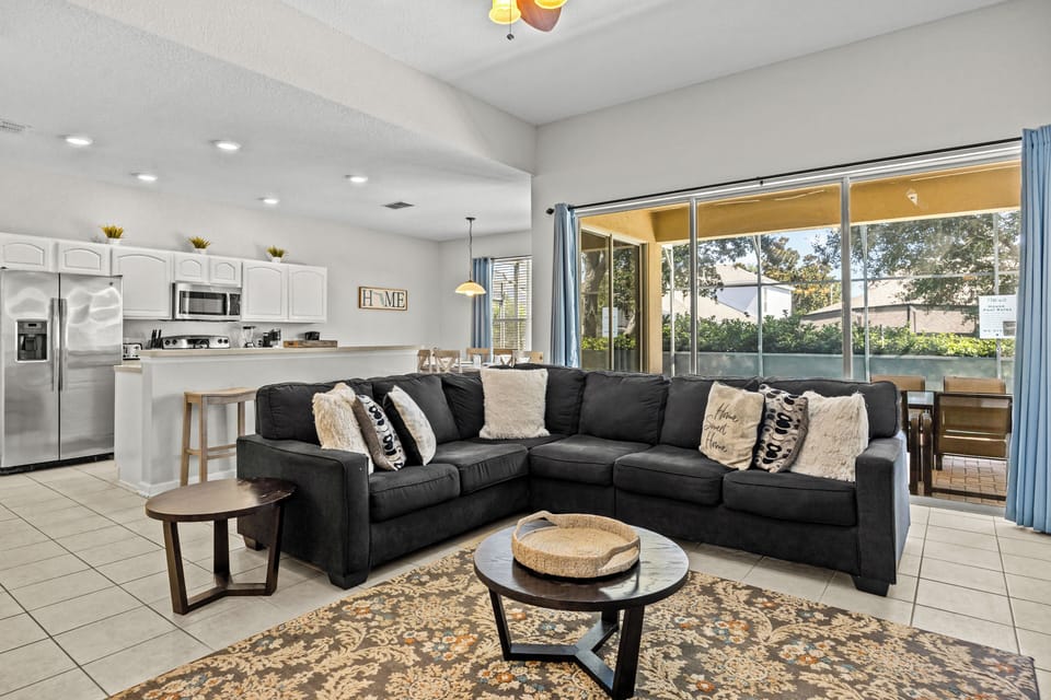 Stylish Space | Bright, airy, and perfect for family relaxation.