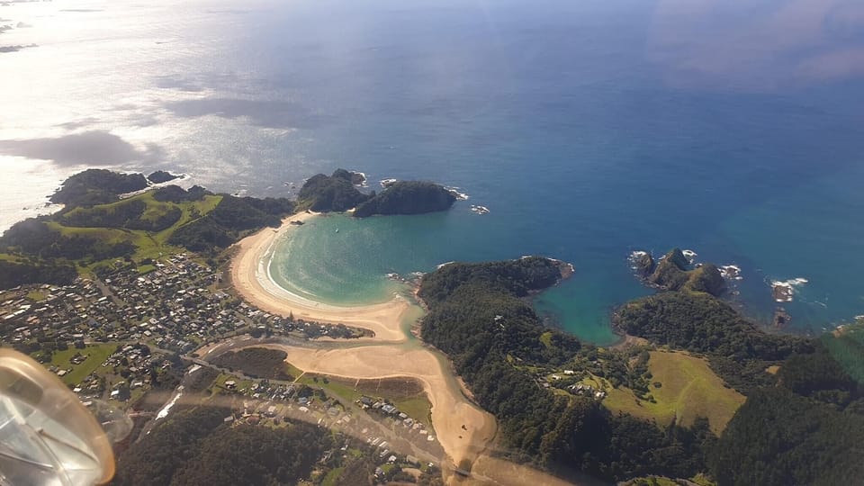 Aerial View of Matapouri Bay 