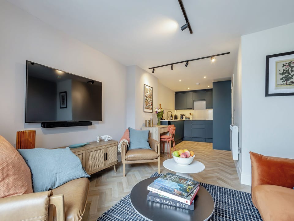 Open plan living space | Restharrow - Oakdene Retreats, Whitstable