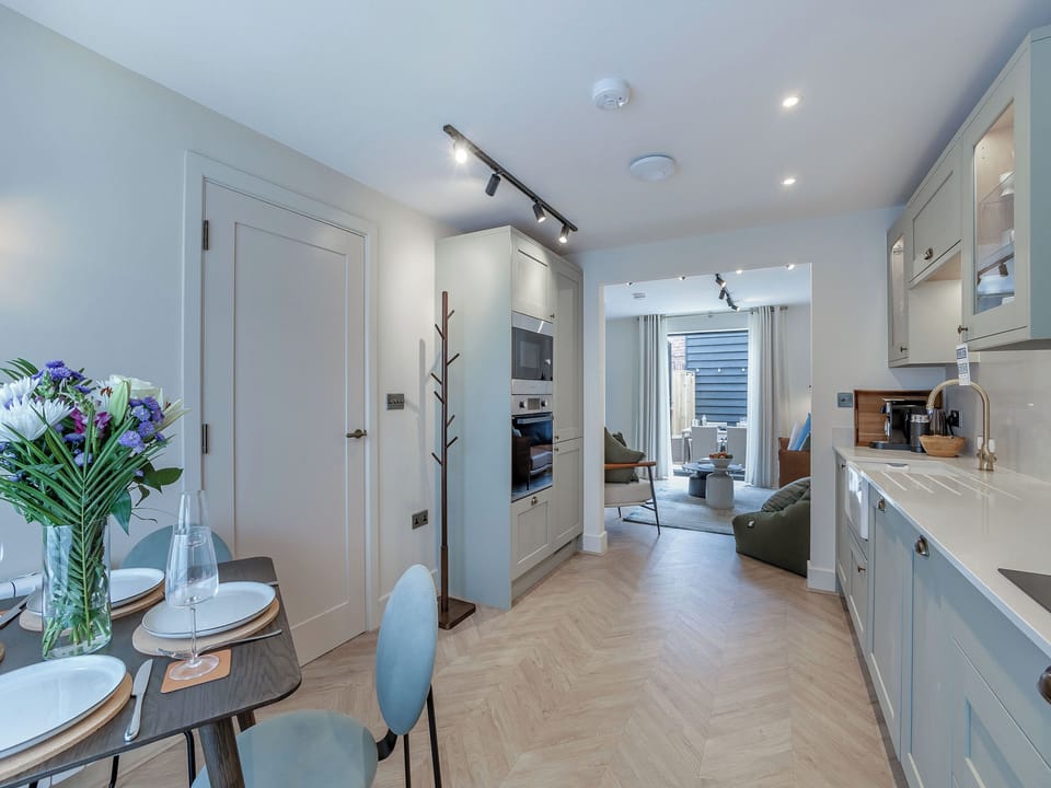 Kitchen/diner | Sea Beet - Oakdene Retreats, Whitstable