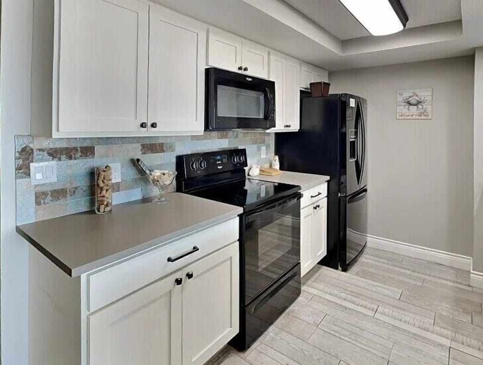 Full Fridge, Stove and Microwave