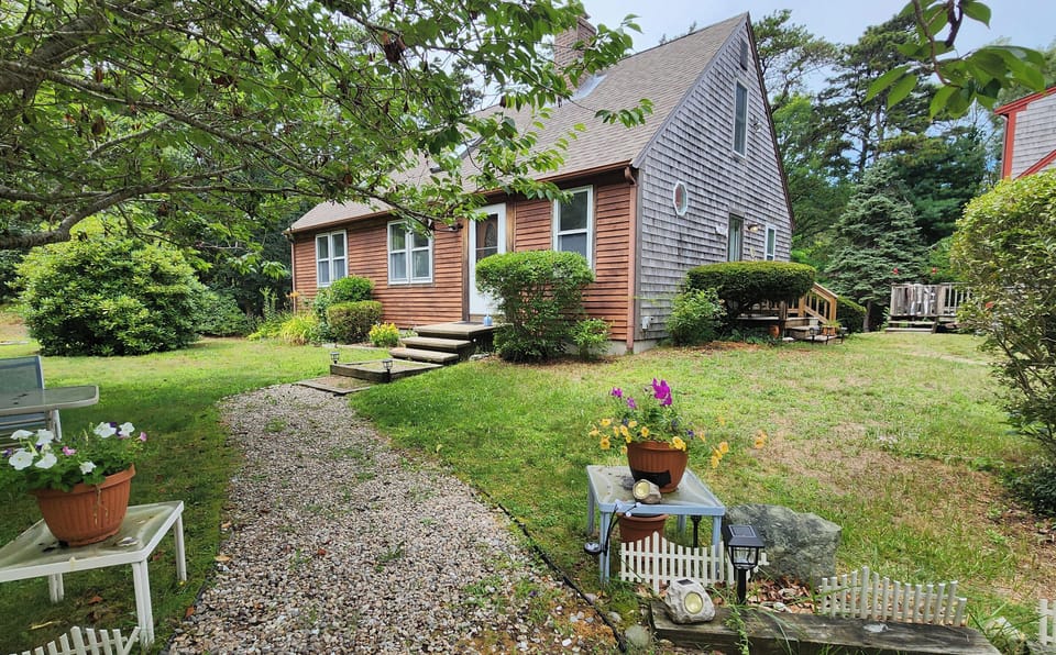 Three bedroom home is a 5 minute bike ride into town