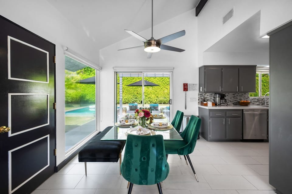 Dining Area | Nova Mae in Palm Springs, California by Luxus Vacation Properties