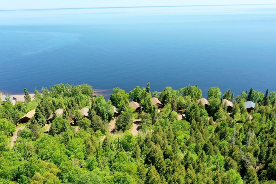 The Lutsen Log Cabins on Lake Superior
