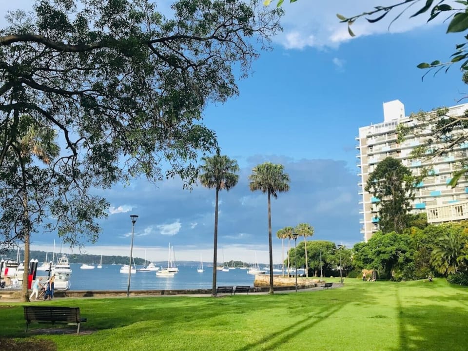 Spend a peaceful afternoon by the water with open lawns, shady trees and beautiful harbour outlooks