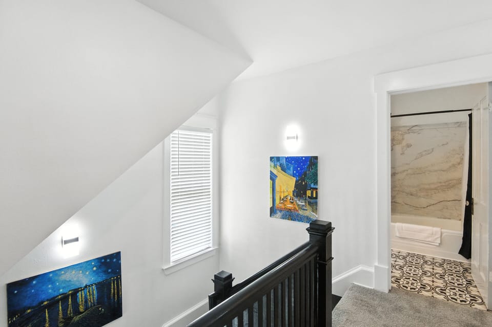 Handrail, Architecture, Building, House, Staircase