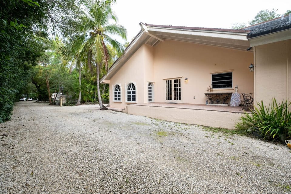 South facing loading dock