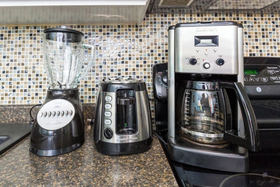 First unit kitchen appliances