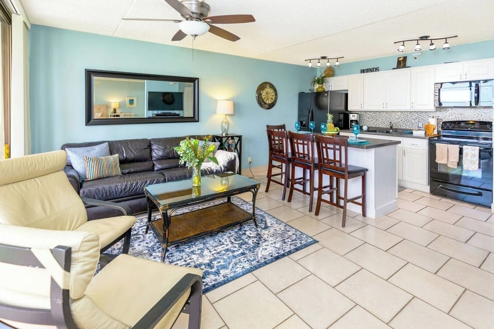 First unit living room