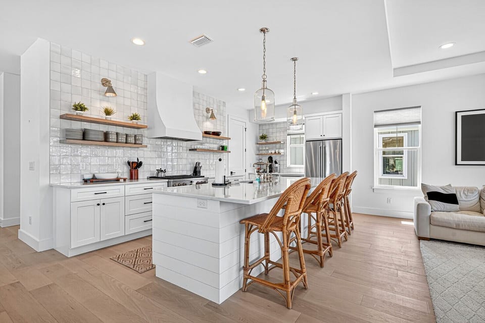 Spacious kitchen