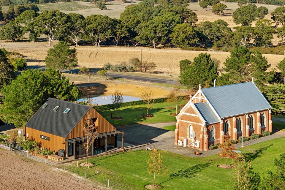 Dallah Chapel & the Loft aerial view