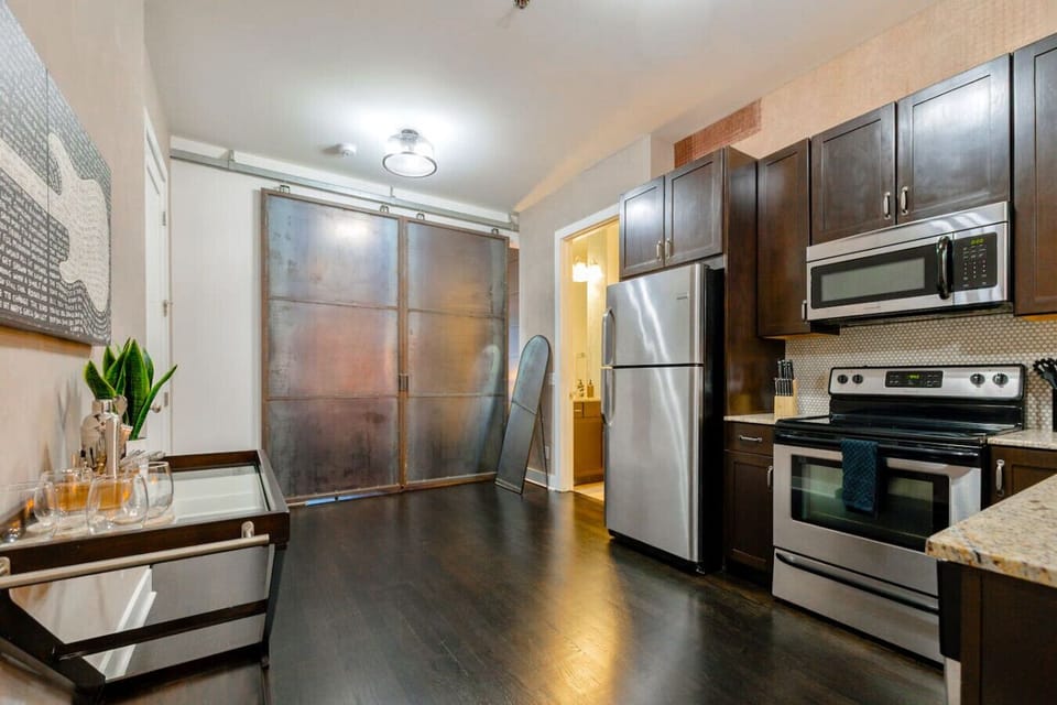 Kitchen including modern appliances and essentials for all your culinary needs