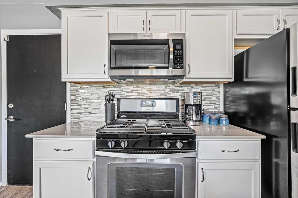 Kitchen ready for your favorite meals and morning coffee.