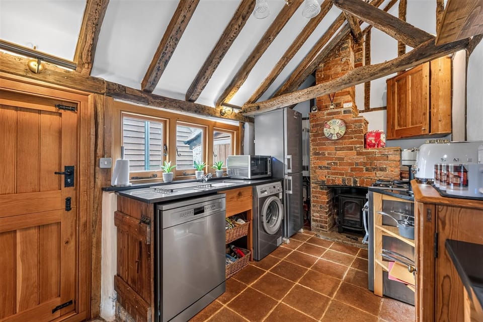Kitchen (view from living room)