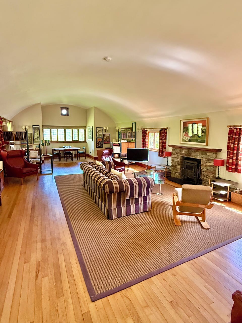 Ferry Inn Cottage - large open space which is 16 metres long by 6 metres wide.