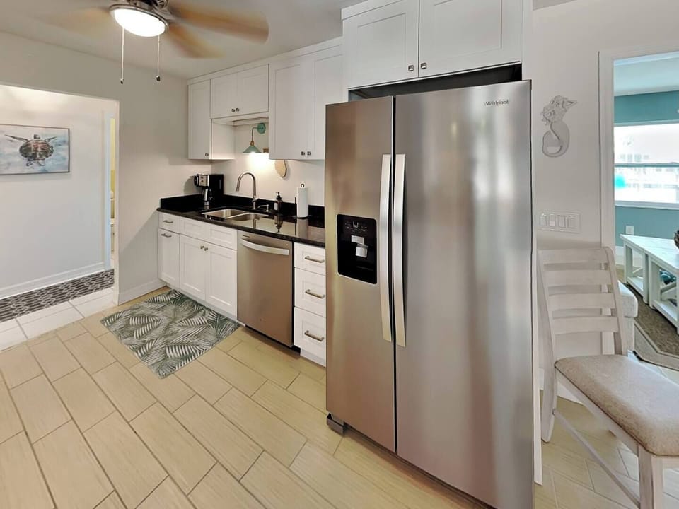 Kitchen with new appliances