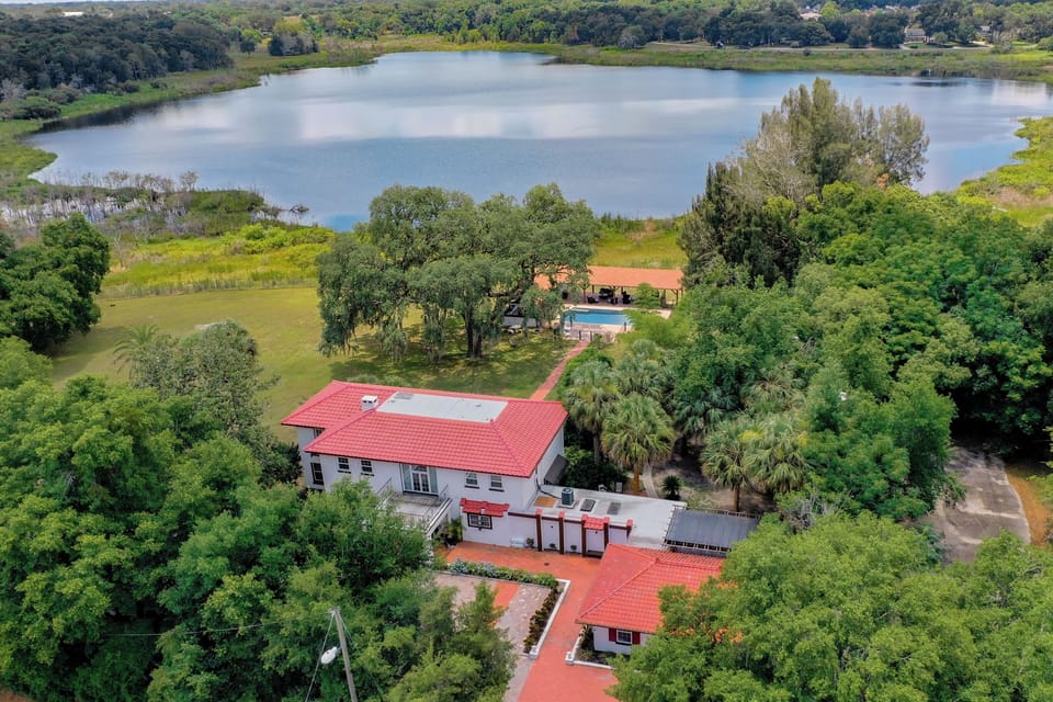 Enjoy stunning views of Lake Lucy—yours to enjoy all to yourself!