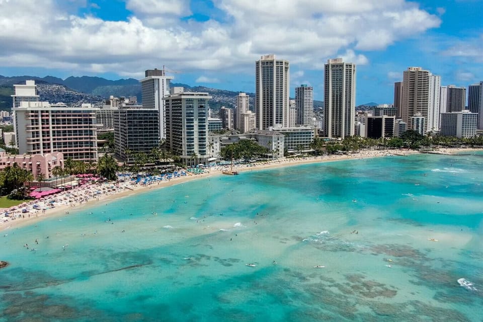 Walk down to the famous Waikiki Beach and indulge in island life.