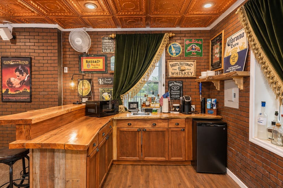 Speakeasy kitchenette.