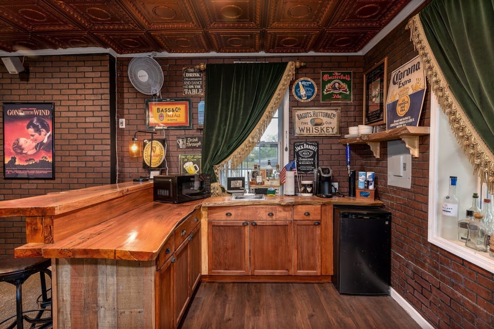 Speakeasy kitchenette.