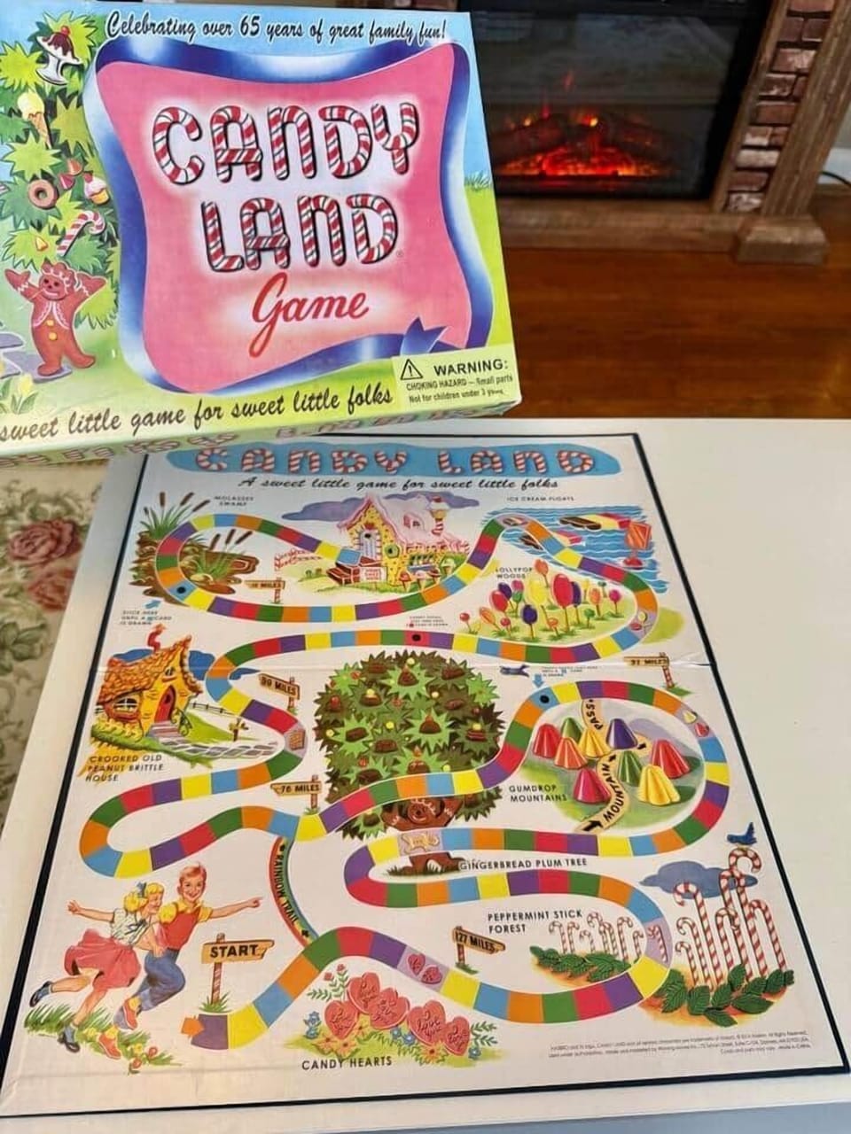 Vintage candy land game
